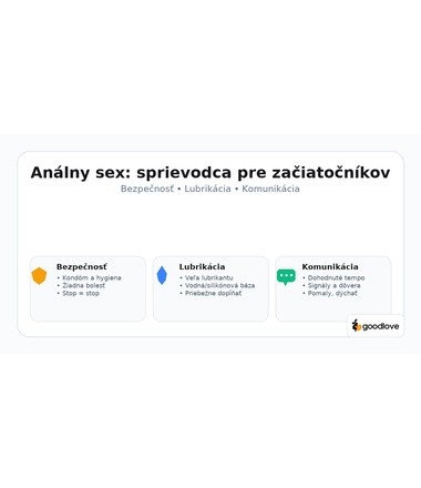 Análny sex: sprievodca pre začiatočníkov – bezpečnosť, lubrikácia a komunikácia .