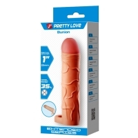 Pretty Love Bunion – návlek na penis +2,5 cm (16,5 cm)